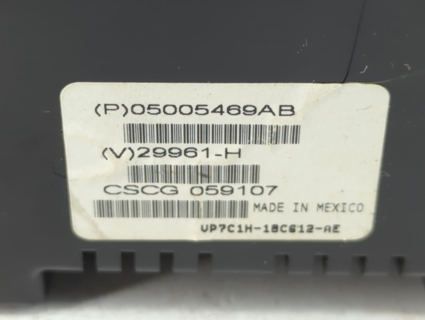 2001-2003 Dodge Durango Climate Control Module Temperature AC/Heater Replacement Fits Fits 2001 2002 2003 OEM Used Auto Part