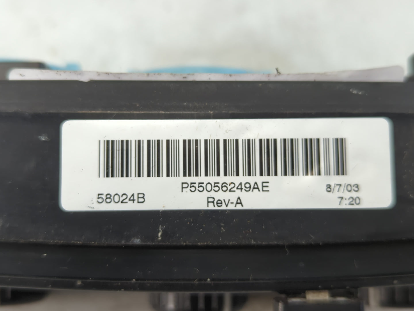 2001-2003 Dodge Durango Climate Control Module Temperature AC/Heater Replacement Fits Fits 2001 2002 2003 OEM Used Auto Part