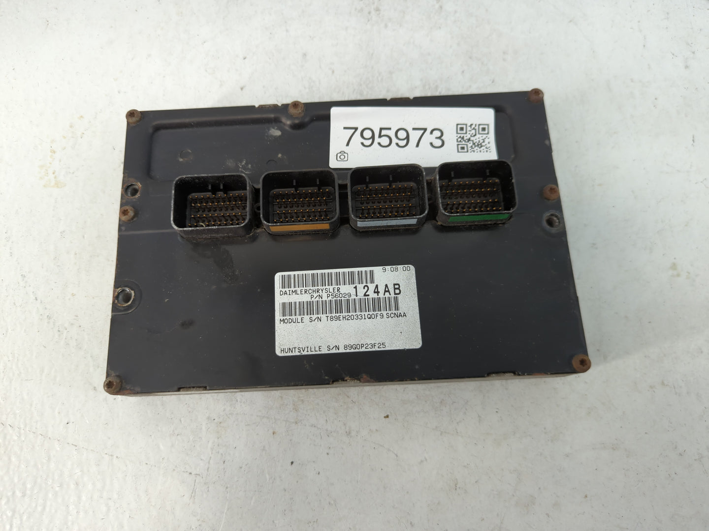 2003 Dodge Durango PCM Engine Control Computer ECU ECM PCU OEM P/N:P56029124AB Fits OEM Used Auto Parts - Oemusedautoparts1.