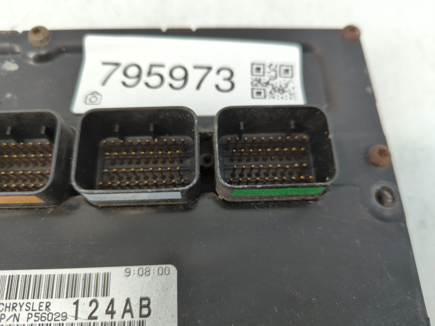2003 Dodge Durango PCM Engine Control Computer ECU ECM PCU OEM P/N:P56029124AB Fits OEM Used Auto Parts - Oemusedautoparts1.