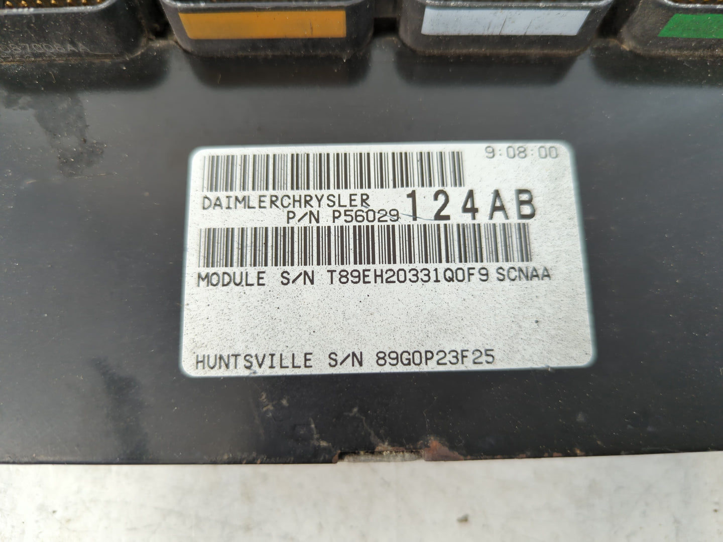 2003 Dodge Durango PCM Engine Control Computer ECU ECM PCU OEM P/N:P56029124AB Fits OEM Used Auto Parts - Oemusedautoparts1.