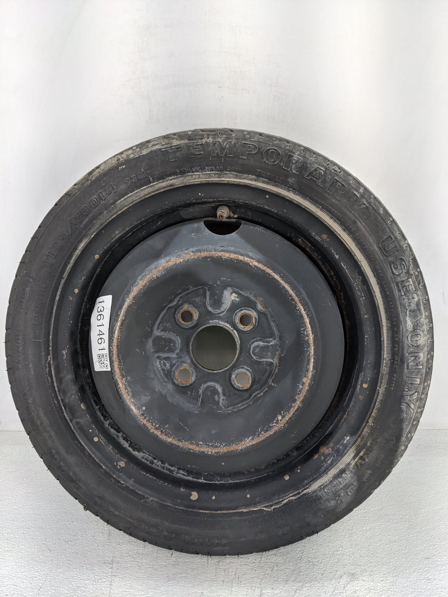 2000-2003 Dodge Neon Spare Donut Tire Wheel Rim Oem - Oemusedautoparts1.com