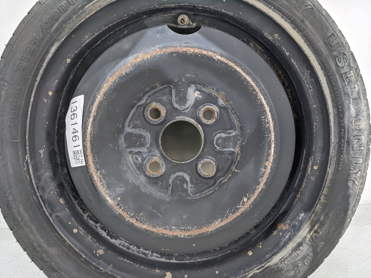 2000-2003 Dodge Neon Spare Donut Tire Wheel Rim Oem - Oemusedautoparts1.com