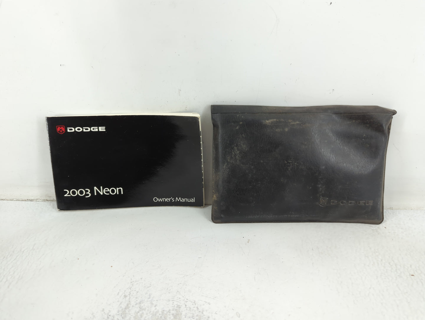 2003 Dodge Neon Owners Manual Book Guide P/N:81-026-0338 OEM Used Auto Parts - Oemusedautoparts1.com