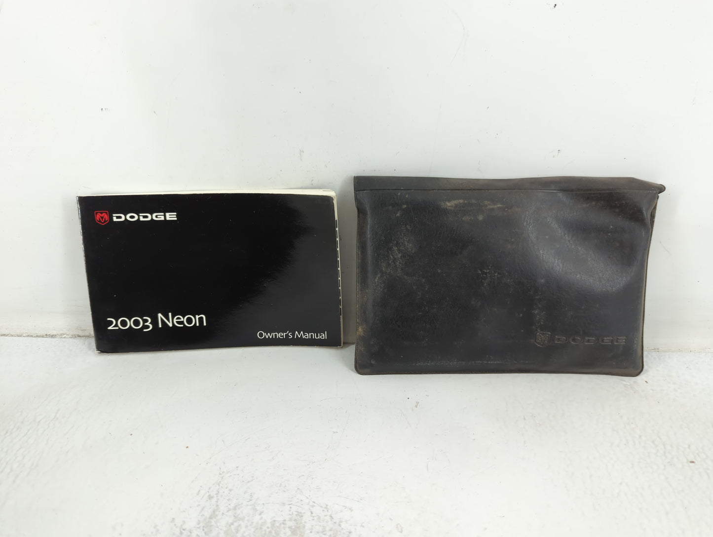 2003 Dodge Neon Owners Manual Book Guide P/N:81-026-0338 OEM Used Auto Parts - Oemusedautoparts1.com