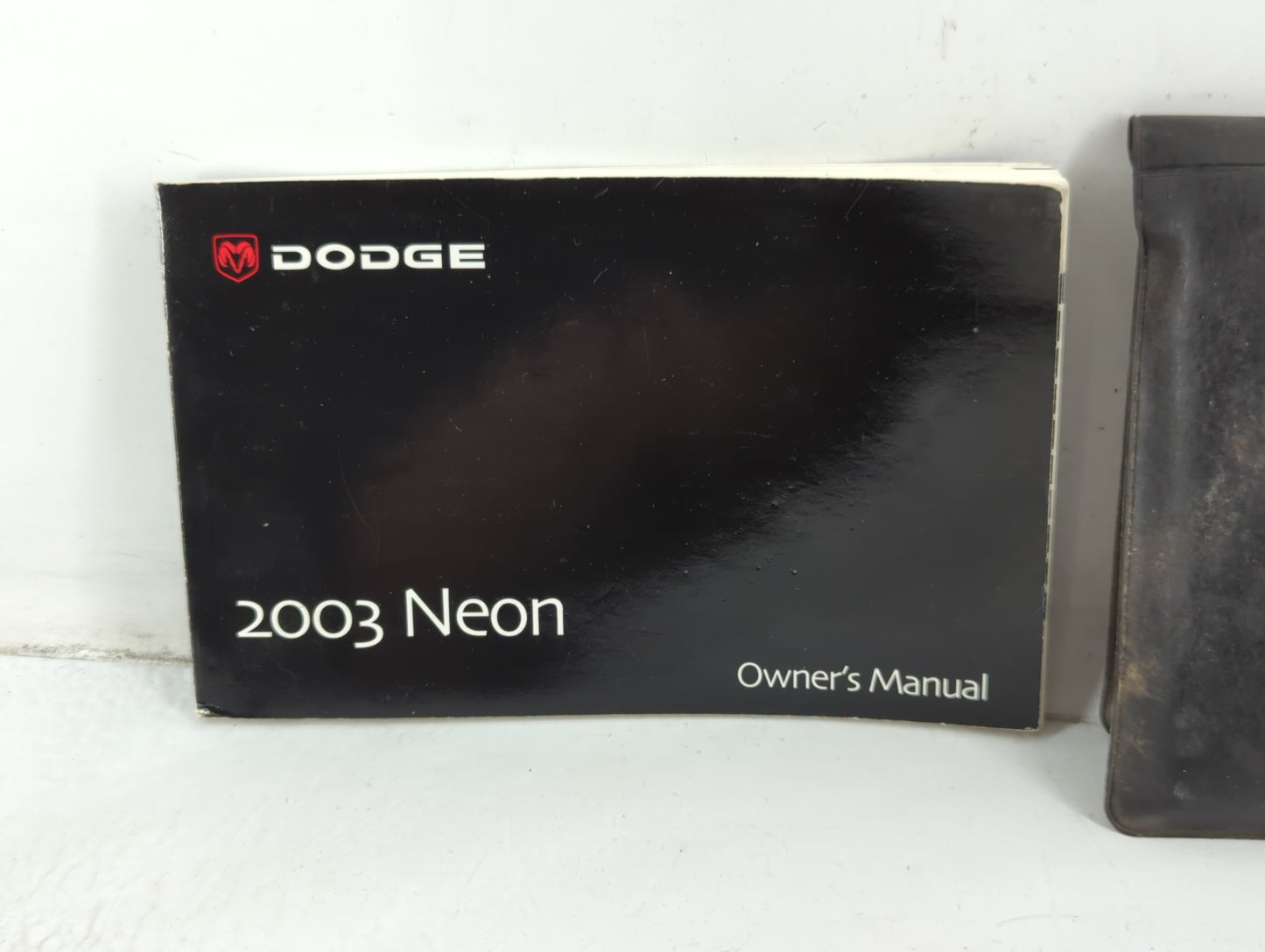 2003 Dodge Neon Owners Manual Book Guide P/N:81-026-0338 OEM Used Auto Parts - Oemusedautoparts1.com