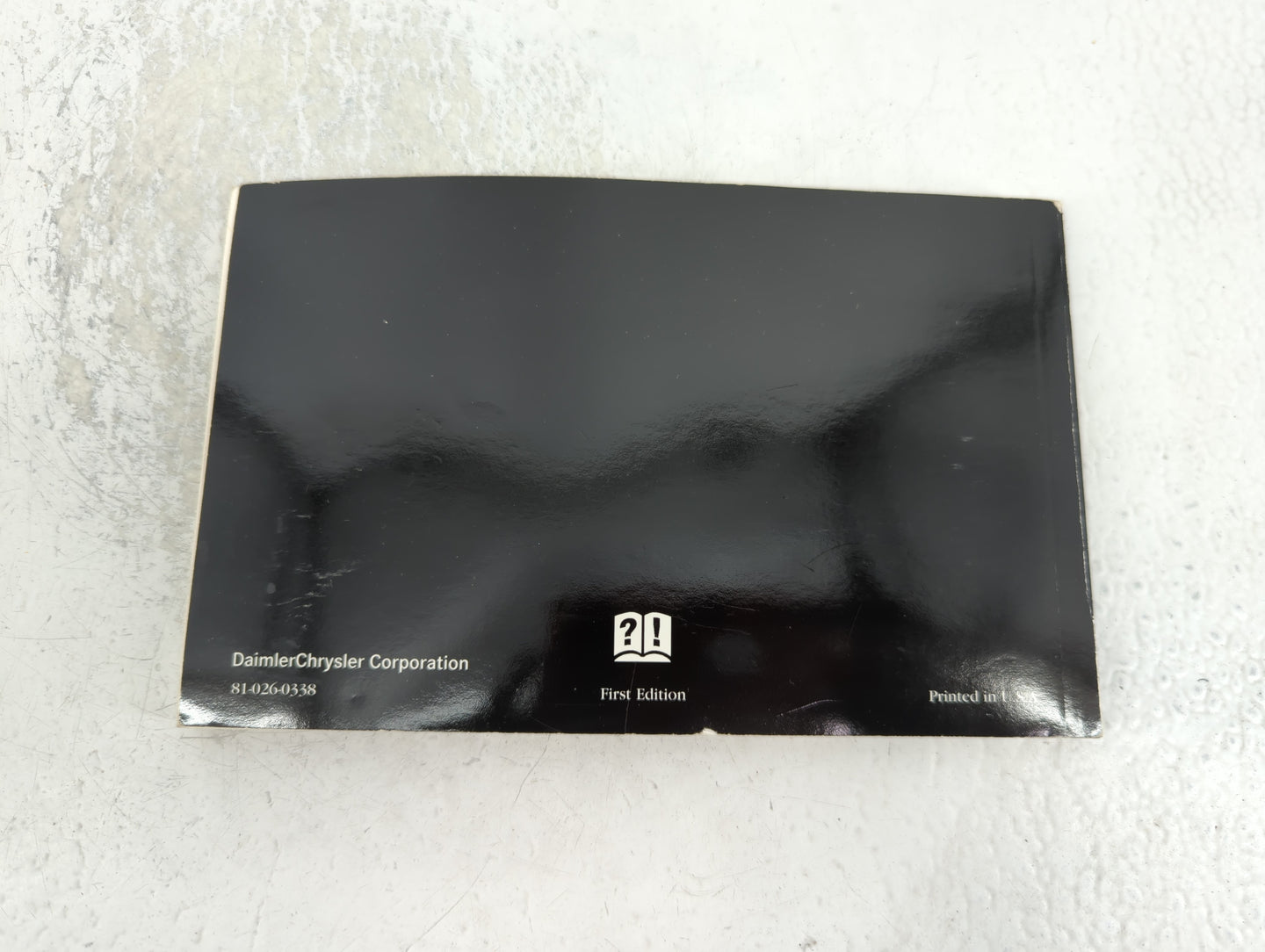 2003 Dodge Neon Owners Manual Book Guide P/N:81-026-0338 OEM Used Auto Parts - Oemusedautoparts1.com