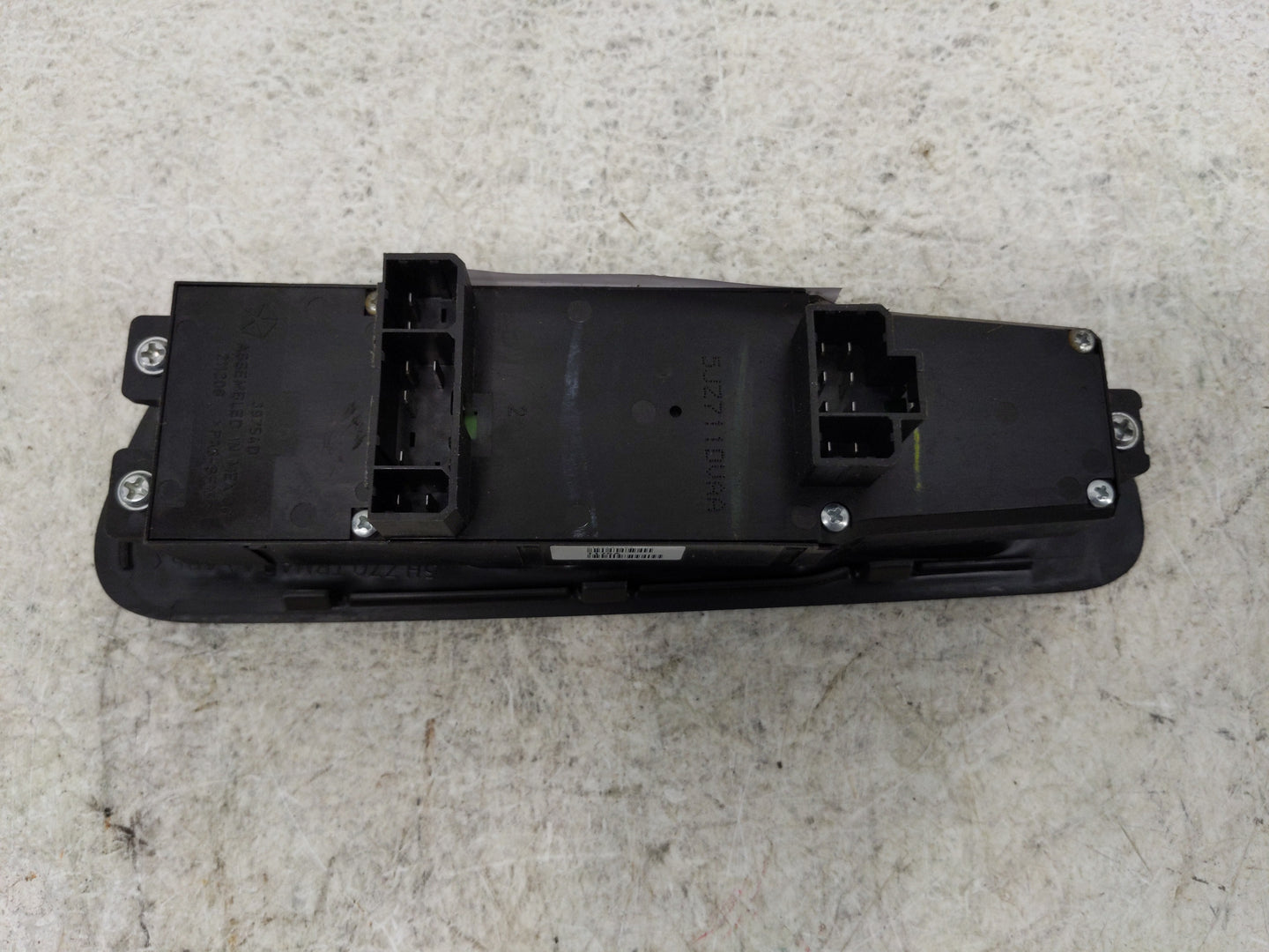 2003-2004 Dodge Ram 1500 Master Power Window Switch Replacement Driver Side Left P/N:5JZ711DVAA Fits Fits 2003 2004 OEM Used