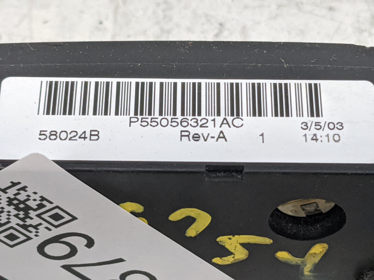 2003-2005 Dodge Ram 1500 Climate Control Module Temperature AC/Heater Replacement P/N:P55056321AC Fits Fits 2003 2004 2005 O