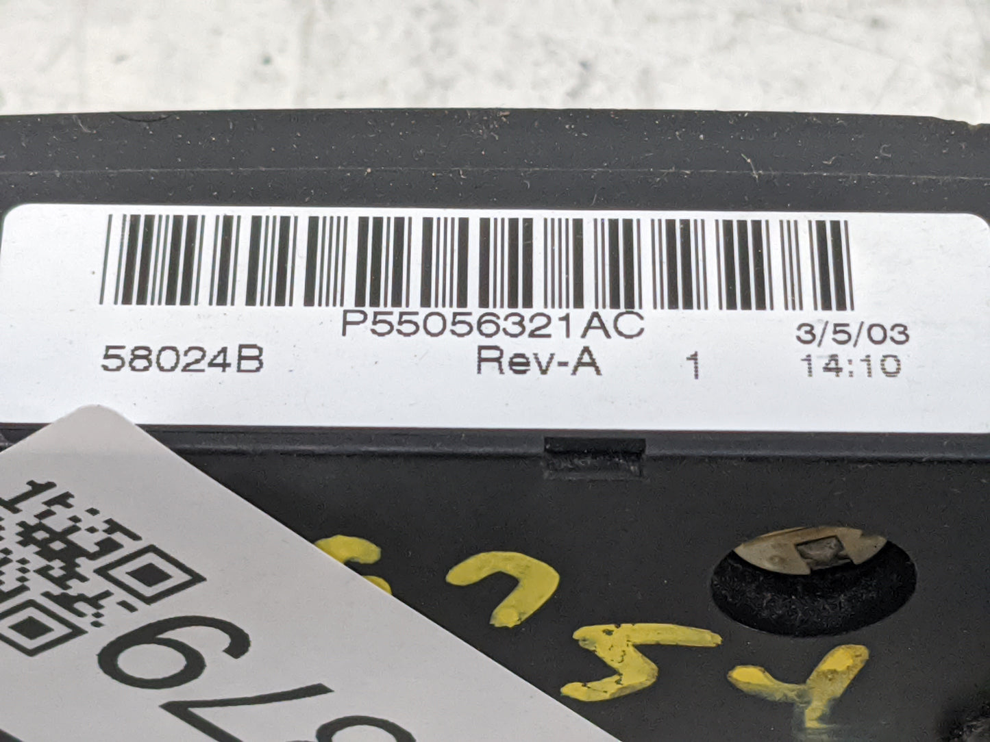 2003-2005 Dodge Ram 1500 Climate Control Module Temperature AC/Heater Replacement P/N:P55056321AC Fits Fits 2003 2004 2005 O