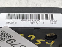 2003-2005 Dodge Ram 1500 Climate Control Module Temperature AC/Heater Replacement P/N:P55056321AC Fits Fits 2003 2004 2005 O