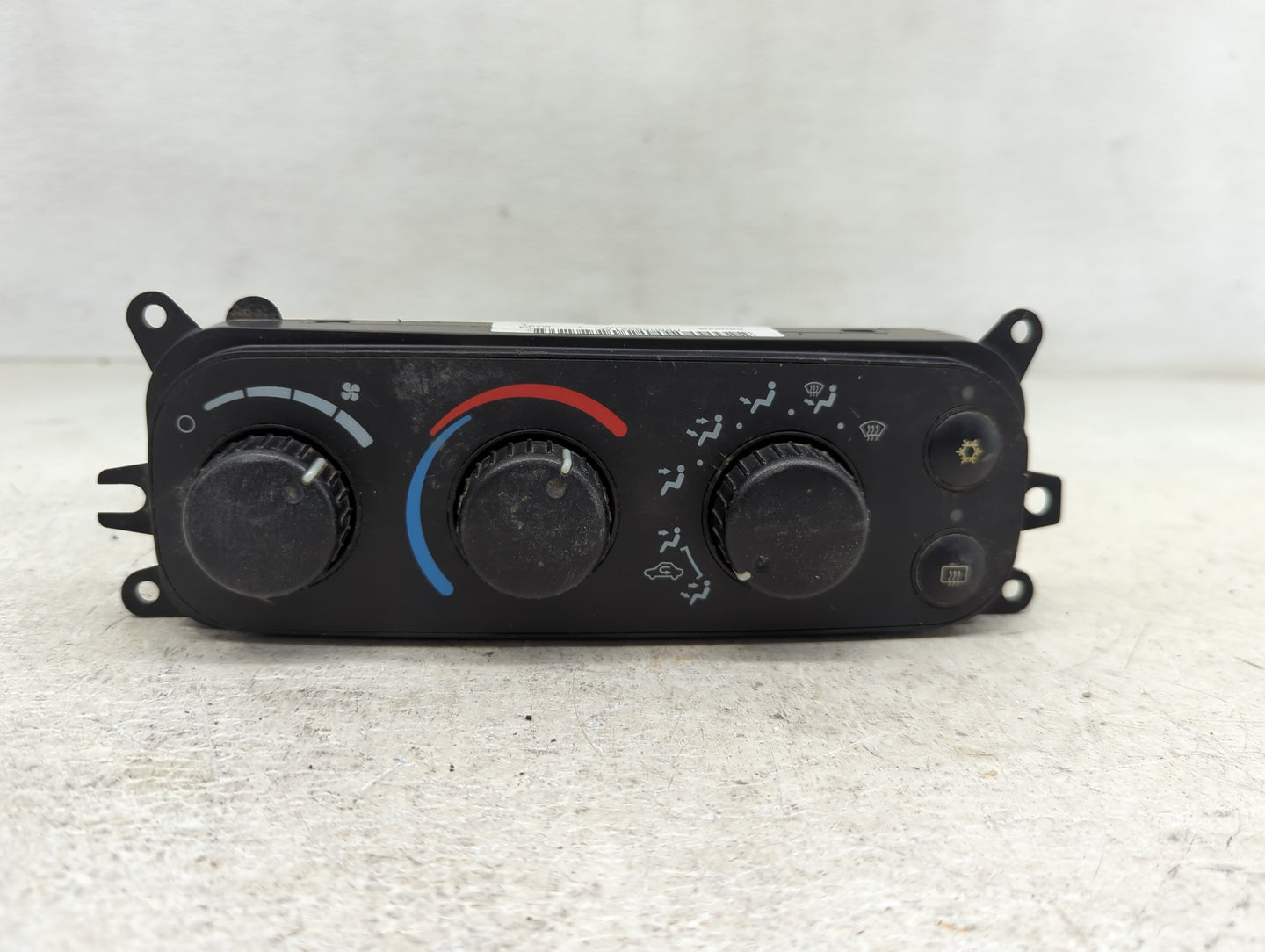 2003-2005 Dodge Ram 1500 Climate Control Module Temperature AC/Heater Replacement P/N:P55056321AC P55056321AD Fits OEM Used 