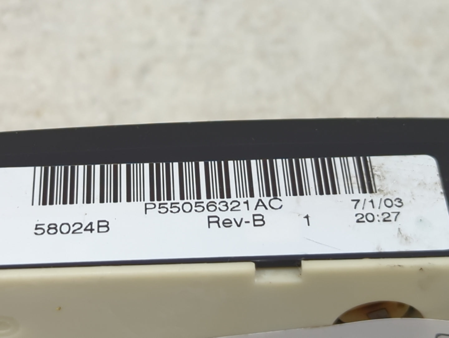 2003-2005 Dodge Ram 1500 Climate Control Module Temperature AC/Heater Replacement P/N:P55056321AC P55056321AD Fits OEM Used 