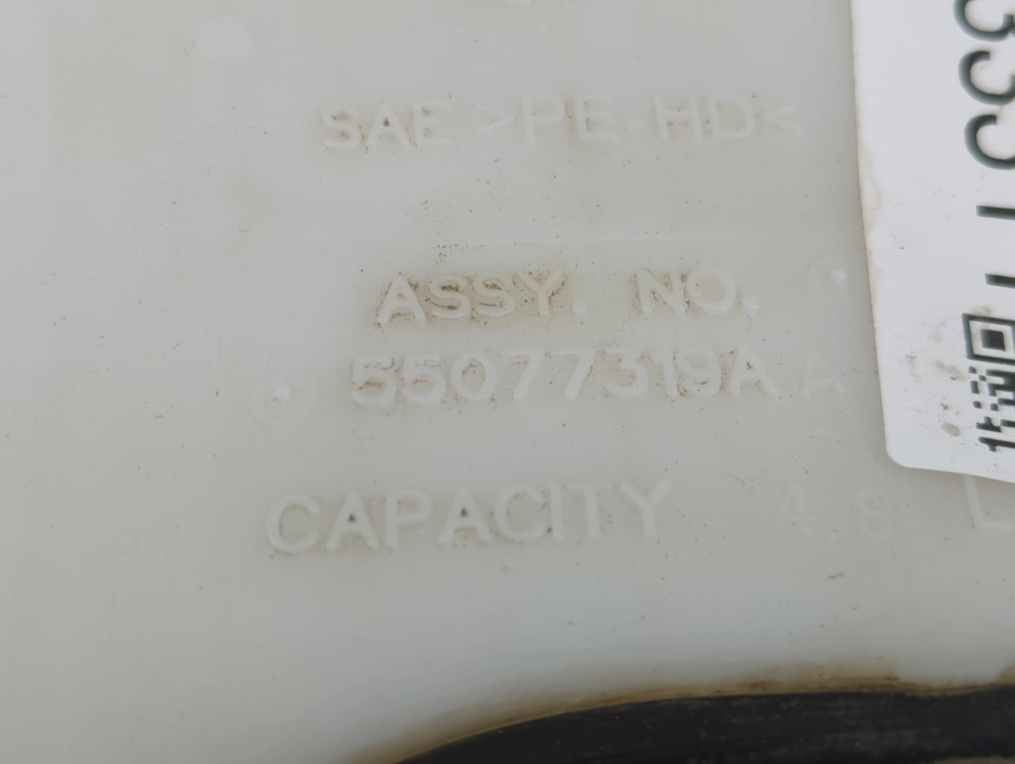 2003-2004 Dodge Ram 1500 Windshield Washer Fluid Reservoir Bottle Oem - Oemusedautoparts1.com