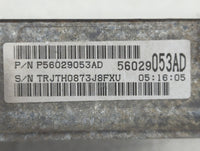 2003 Dodge Ram 1500 PCM Engine Control Computer ECU ECM PCU OEM P/N:P56029053AD Fits OEM Used Auto Parts - Oemusedautoparts1