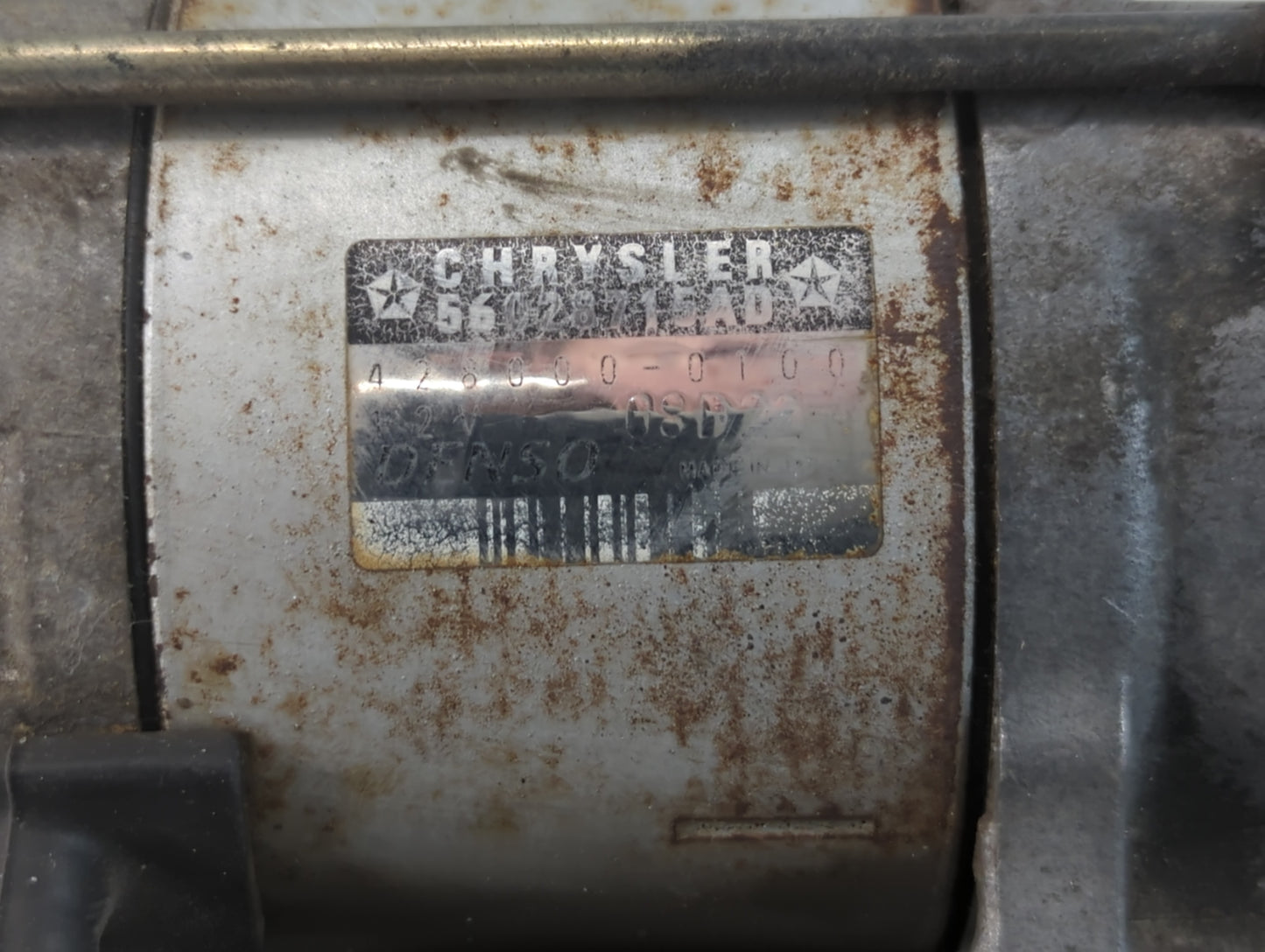 2003-2005 Dodge Ram 1500 Car Starter Motor Solenoid OEM P/N:56028715AD Fits Fits 2003 2004 2005 OEM Used Auto Parts - Oemuse