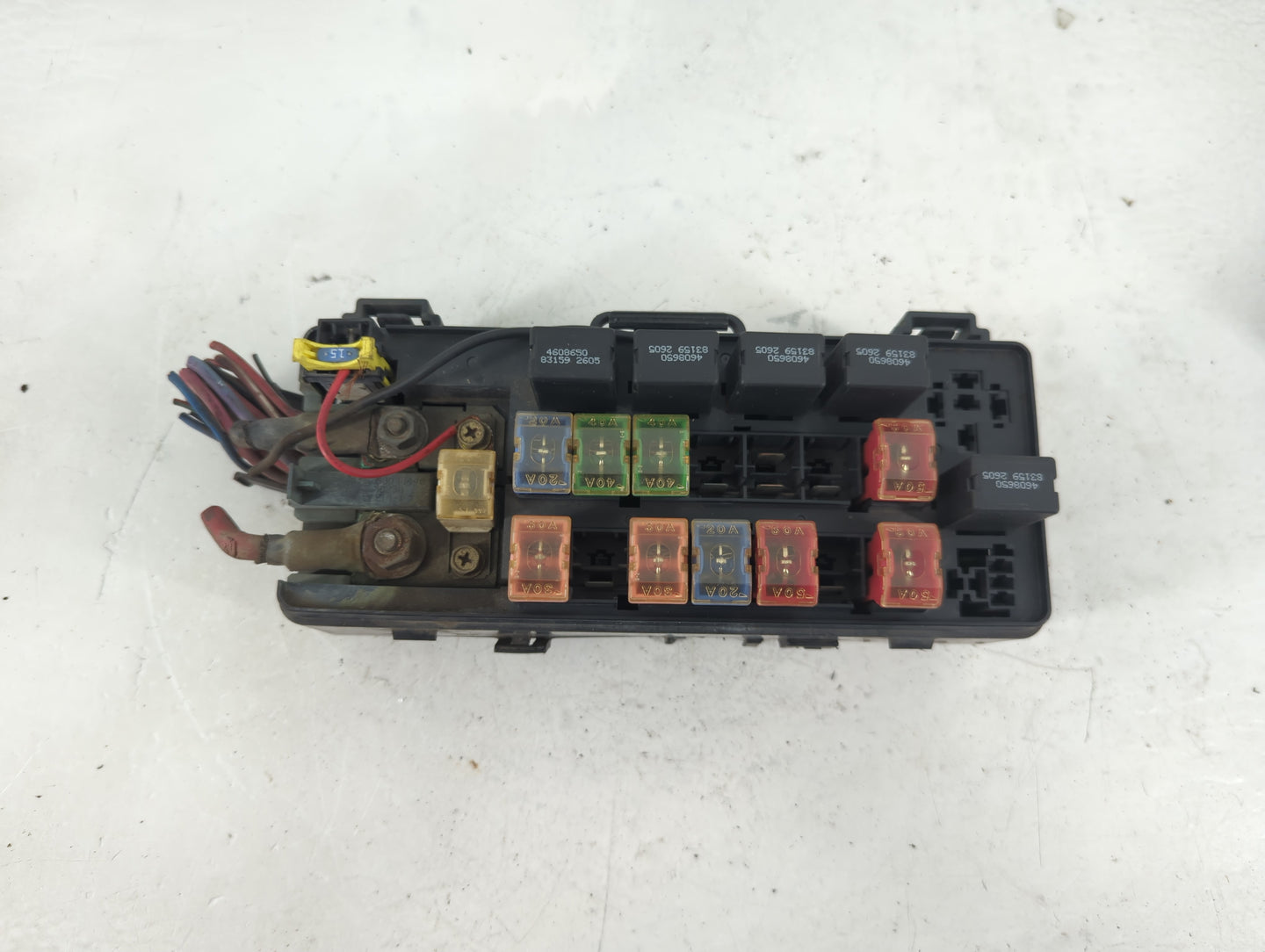 2003 Dodge Ram 1500 Van Fusebox Fuse Box Panel Relay Module P/N:56038448 83159 2605 Fits OEM Used Auto Parts - Oemusedautopa