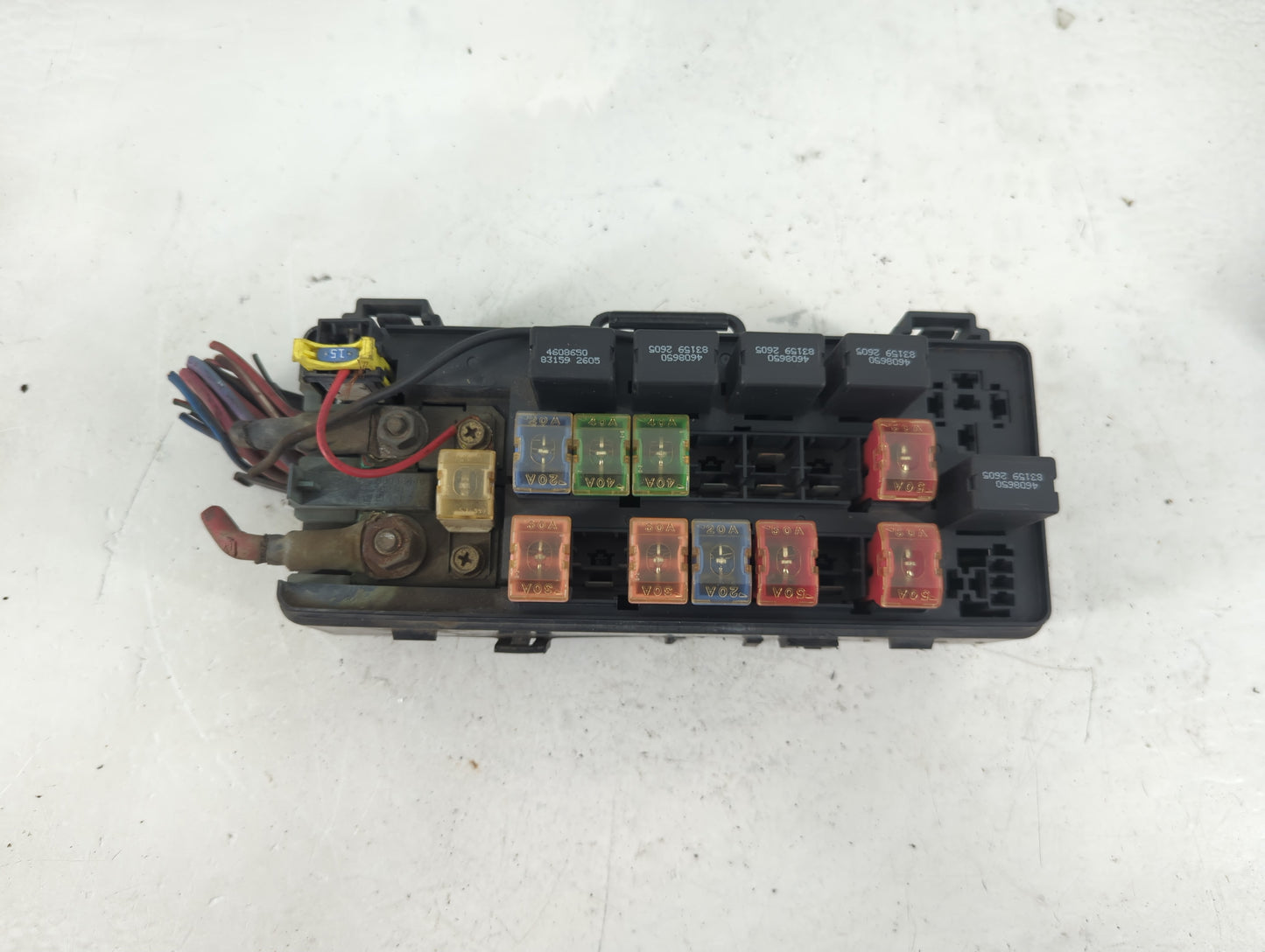 2003 Dodge Ram 1500 Van Fusebox Fuse Box Panel Relay Module P/N:56038448 83159 2605 Fits OEM Used Auto Parts - Oemusedautopa
