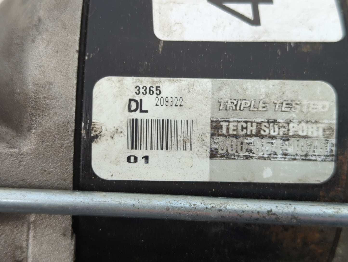 2003 Dodge Ram 3500 Car Starter Motor Solenoid OEM P/N:209322 SR107834A, 7375916536 Fits OEM Used Auto Parts - Oemusedautopa