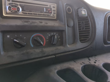 2003 Dodge Ram Van 2500 Climate Control Module Temperature AC/Heater Replacement Fits OEM Used Auto Parts - Oemusedautoparts