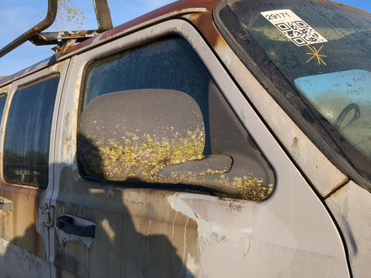 2003 Dodge Ram Van 2500 Side Mirror Replacement Passenger Right View Door Mirror Fits OEM Used Auto Parts - Oemusedautoparts