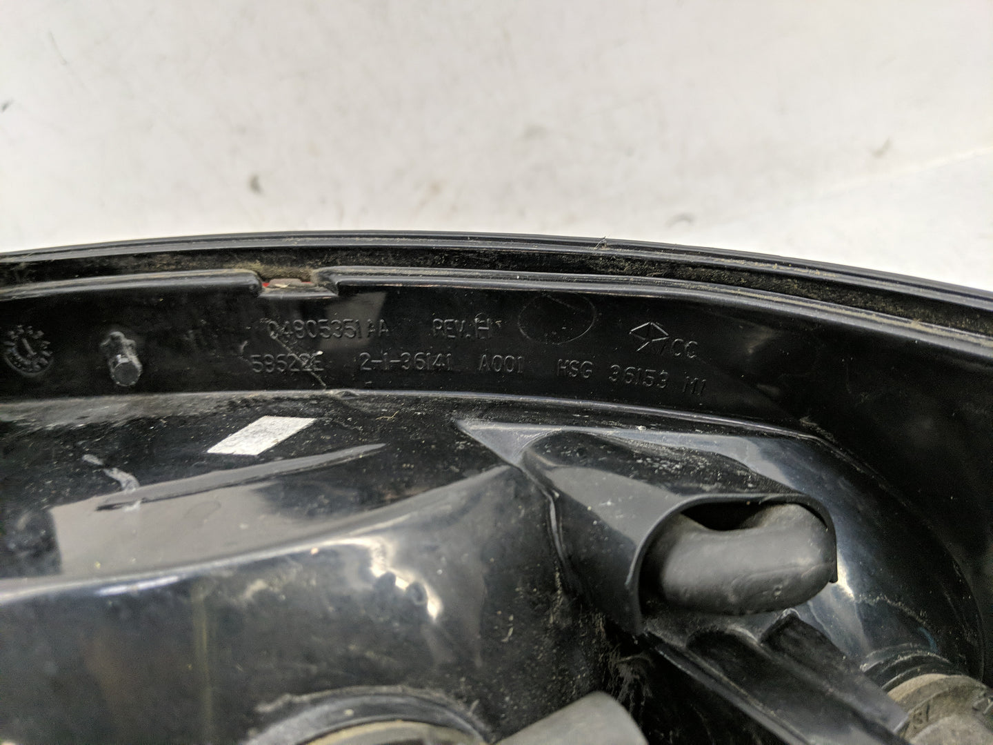 2001-2006 Dodge Stratus Tail Light Assembly Driver Left OEM Fits Fits 2001 2002 2003 2004 2005 2006 OEM Used Auto Parts - Oe