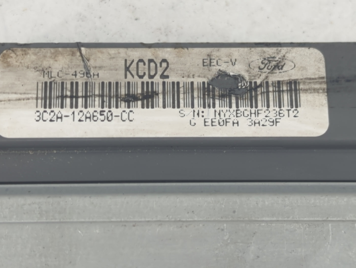 2003 Ford E350 Van PCM Engine Control Computer ECU ECM PCU OEM P/N:3C2A-12A650-CC KCD2 Fits OEM Used Auto Parts - Oemusedaut
