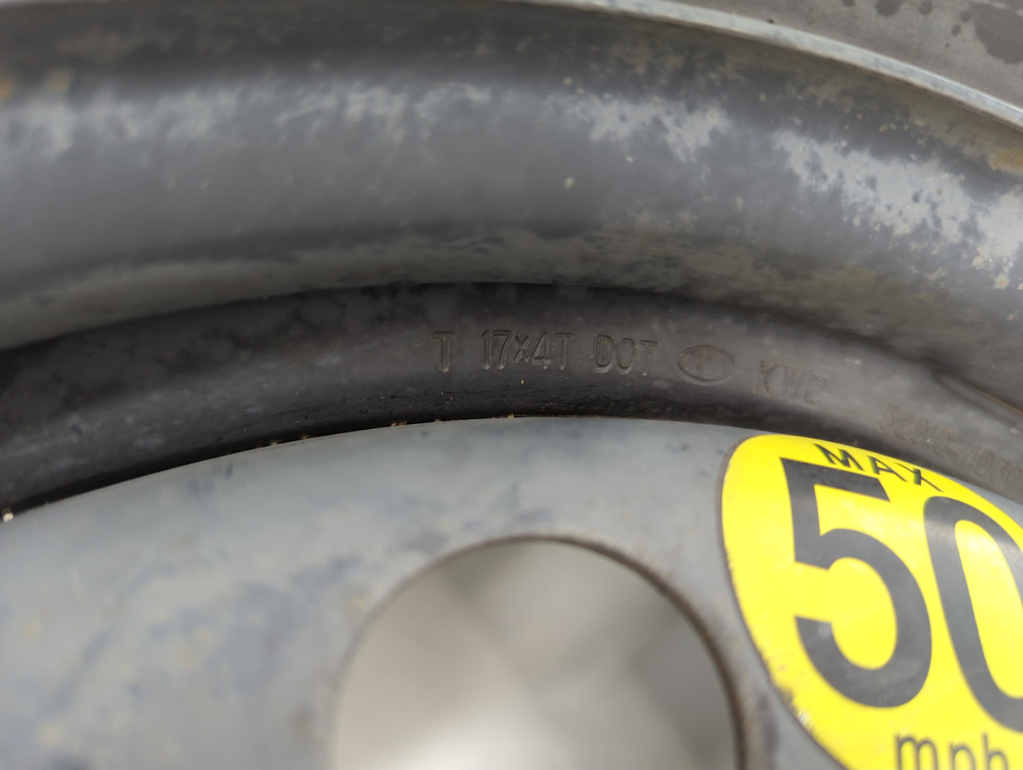 2001-2004 Ford Escape Spare Donut Tire Wheel Rim Oem - Oemusedautoparts1.com