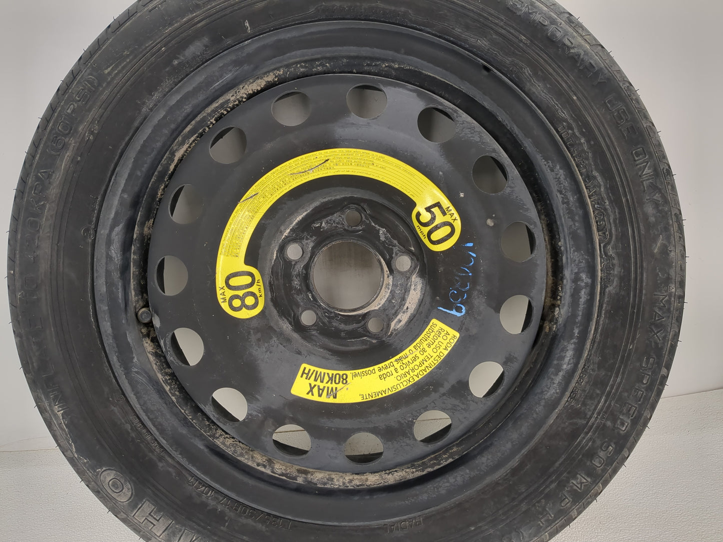2001-2004 Ford Escape Spare Donut Tire Wheel Rim Oem - Oemusedautoparts1.com