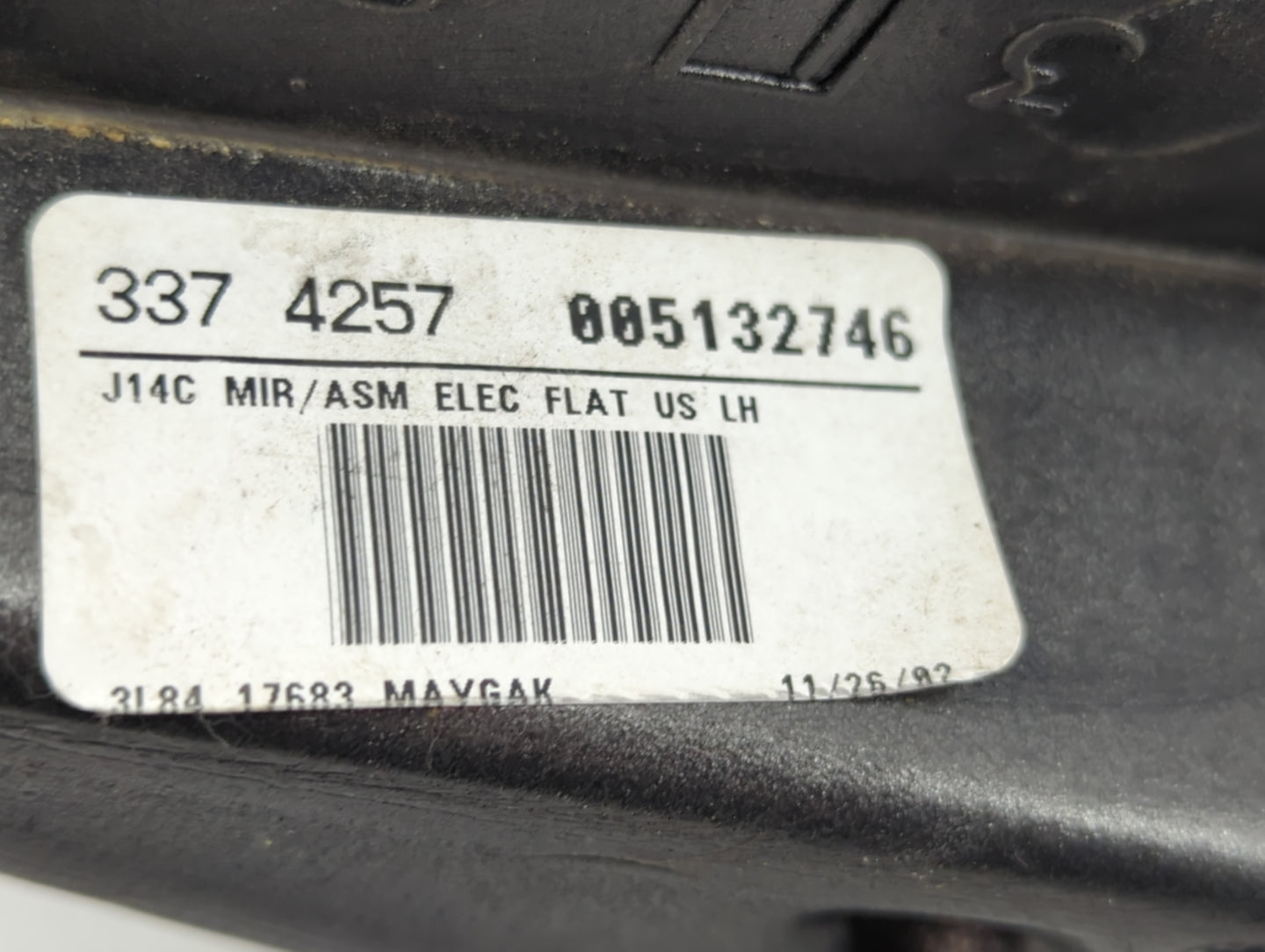 2001-2007 Ford Escape Side Mirror Replacement Driver Left View Door Mirror P/N:3L84 17683 Fits OEM Used Auto Parts - Oemused