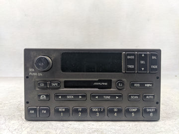2002-2004 Ford Escape Radio AM FM Cd Player Receiver Replacement P/N:1W1F-18C870-HB Fits Fits 2002 2003 2004 OEM Used Auto P