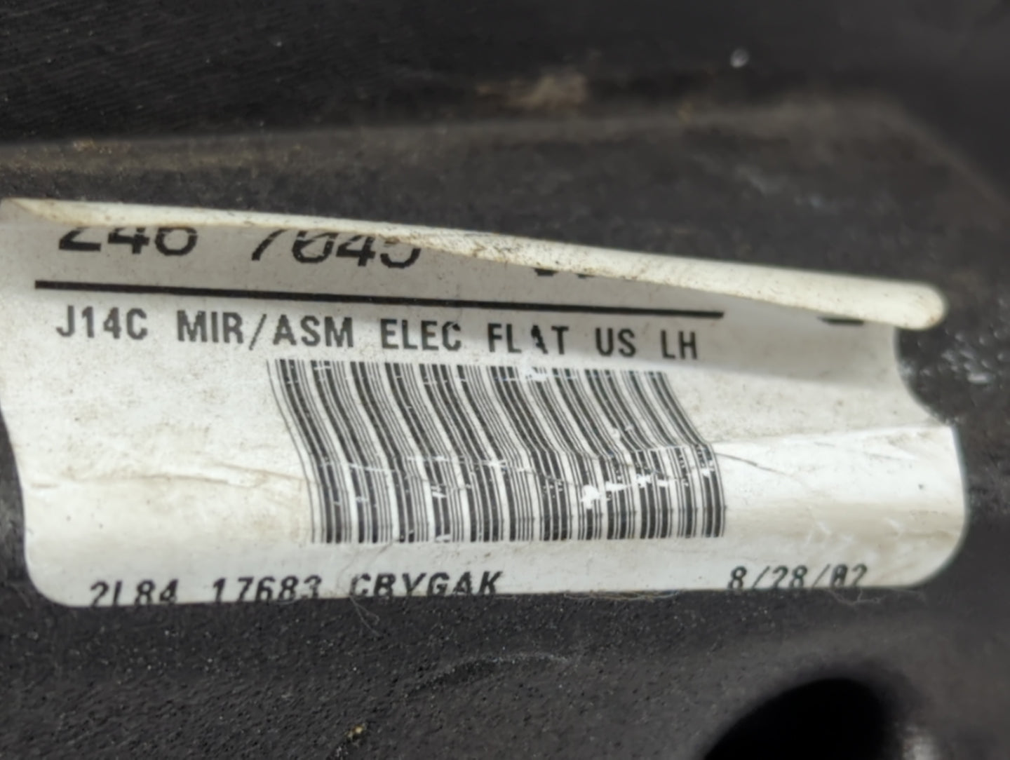 2001-2007 Ford Escape Driver Side View Mirror - Left Door Mirror OEM Used - Oemusedautoparts1.com