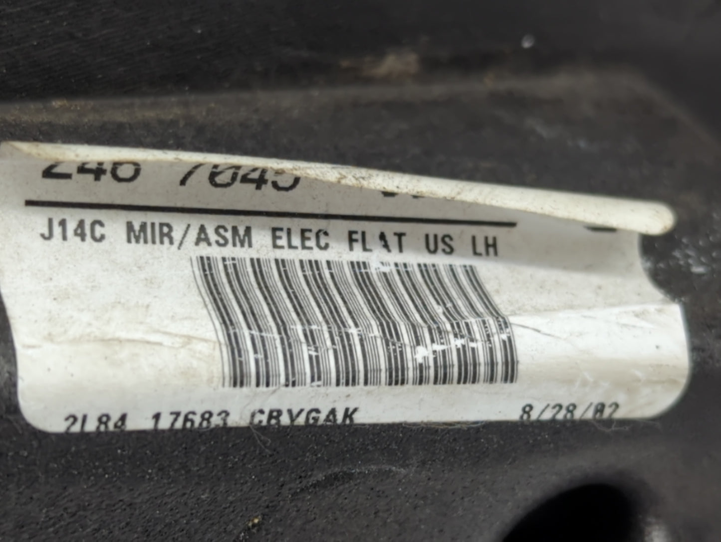 2001-2007 Ford Escape Driver Side View Mirror - Left Door Mirror OEM Used - Oemusedautoparts1.com