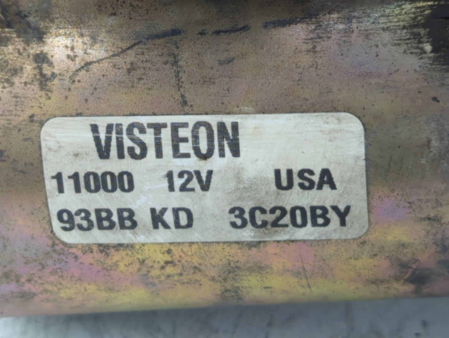 2001-2004 Ford Escape Car Starter Motor Solenoid OEM P/N:3C20BY 93BBKD Fits Fits 2000 2001 2002 2003 2004 OEM Used Auto Part