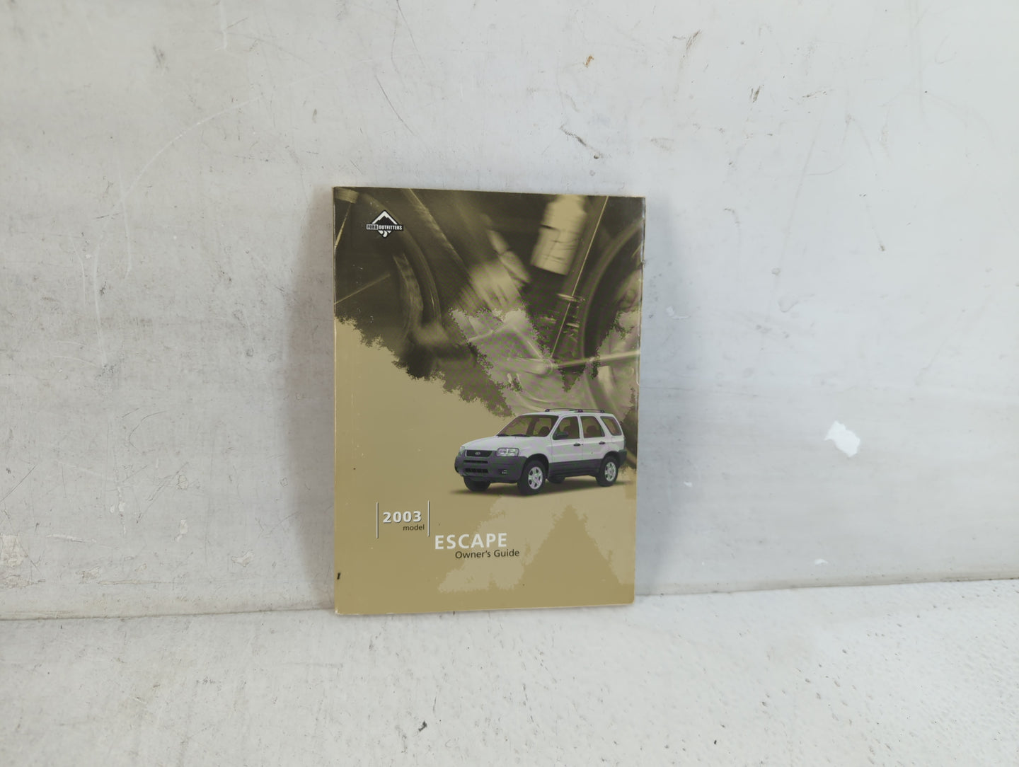 2003 Ford Escape Owners Manual Book Guide P/N:3L8J-19A321-EA OEM Used Auto Parts - Oemusedautoparts1.com