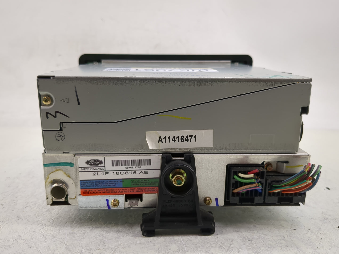 2003 Ford Expedition Radio AM FM Cd Player Receiver Replacement P/N:2L1F-18C815-AE Fits OEM Used Auto Parts - Oemusedautopar