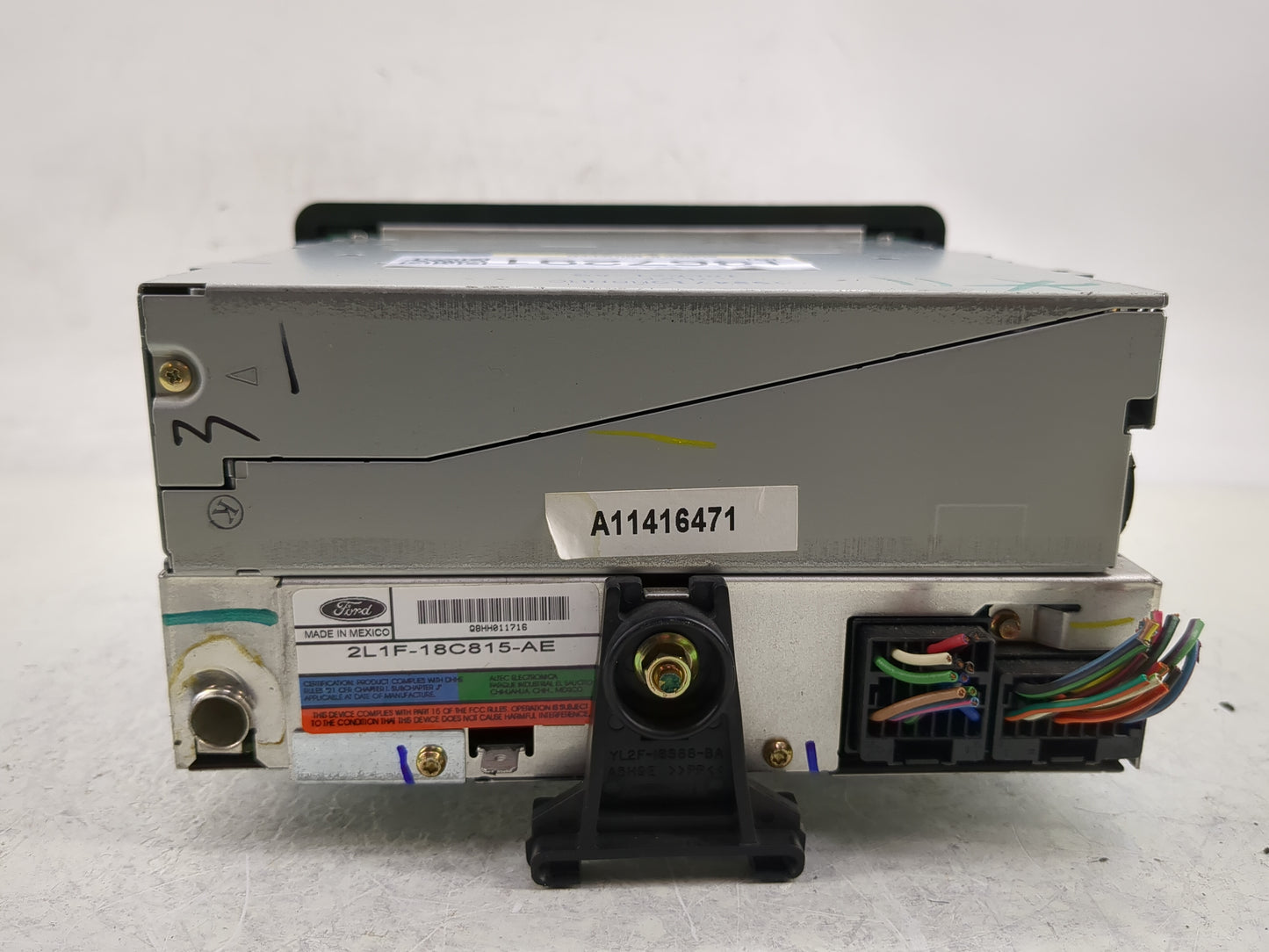 2003 Ford Expedition Radio AM FM Cd Player Receiver Replacement P/N:2L1F-18C815-AE Fits OEM Used Auto Parts - Oemusedautopar