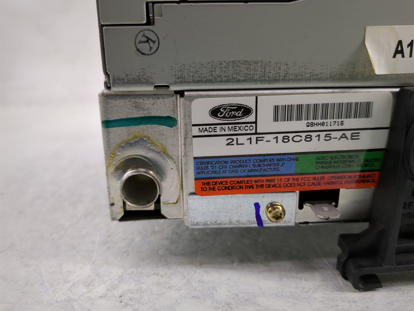 2003 Ford Expedition Radio AM FM Cd Player Receiver Replacement P/N:2L1F-18C815-AE Fits OEM Used Auto Parts - Oemusedautopar