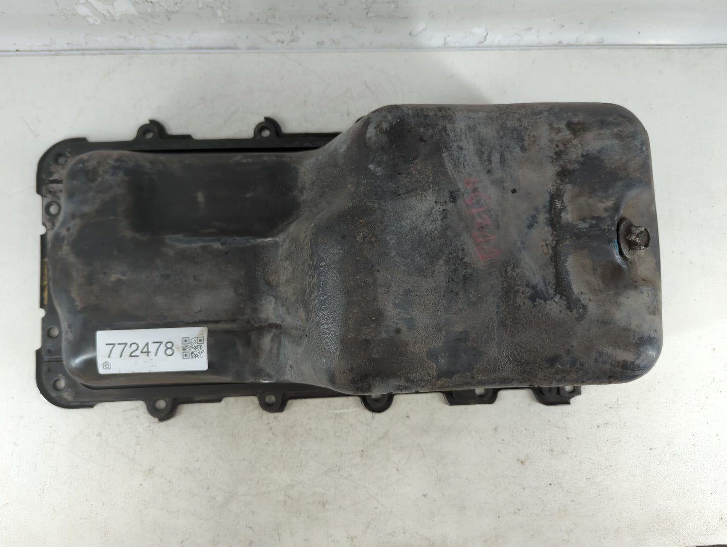 2003-2008 Ford Expedition Engine Oil Pan P/N:F55E-6A674-BA Fits Fits 2003 2004 2005 2006 2007 2008 OEM Used Auto Parts - Oem