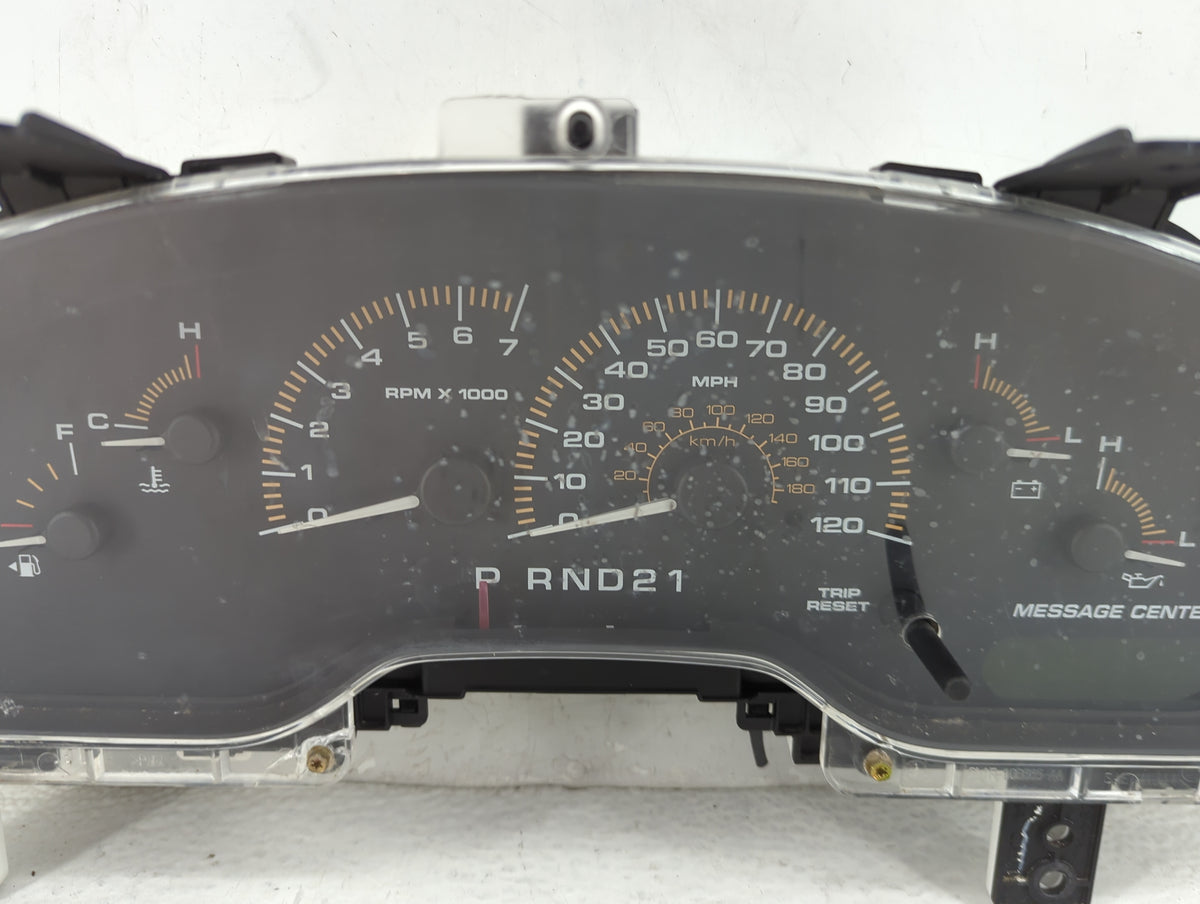 2003 Ford Expedition Instrument Cluster Speedometer Gauges P/N:2L1F-10849-CH Miles:224K Fits OEM Used Auto Parts - Oemusedau