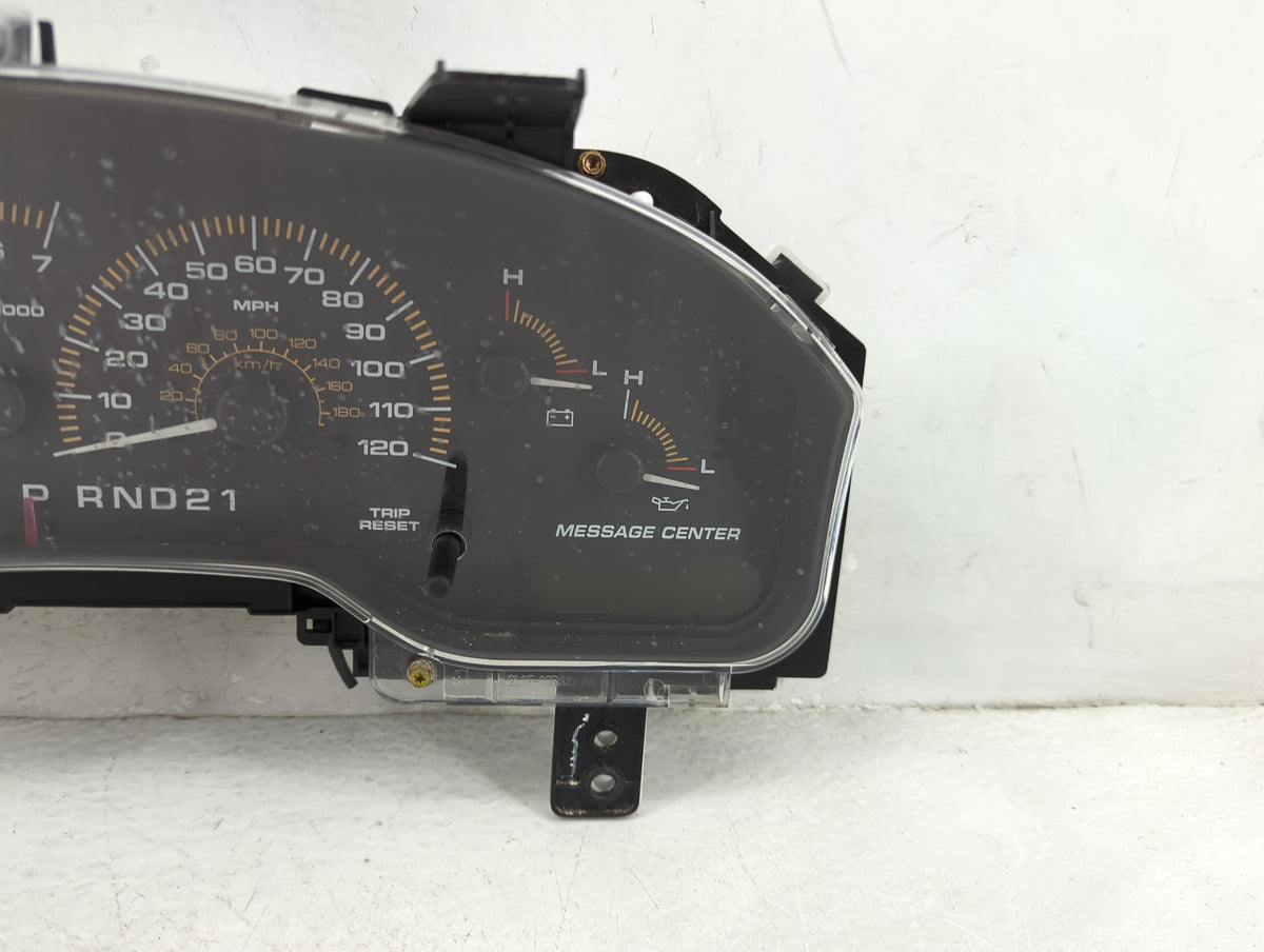 2003 Ford Expedition Instrument Cluster Speedometer Gauges P/N:2L1F-10849-CH Miles:224K Fits OEM Used Auto Parts - Oemusedau