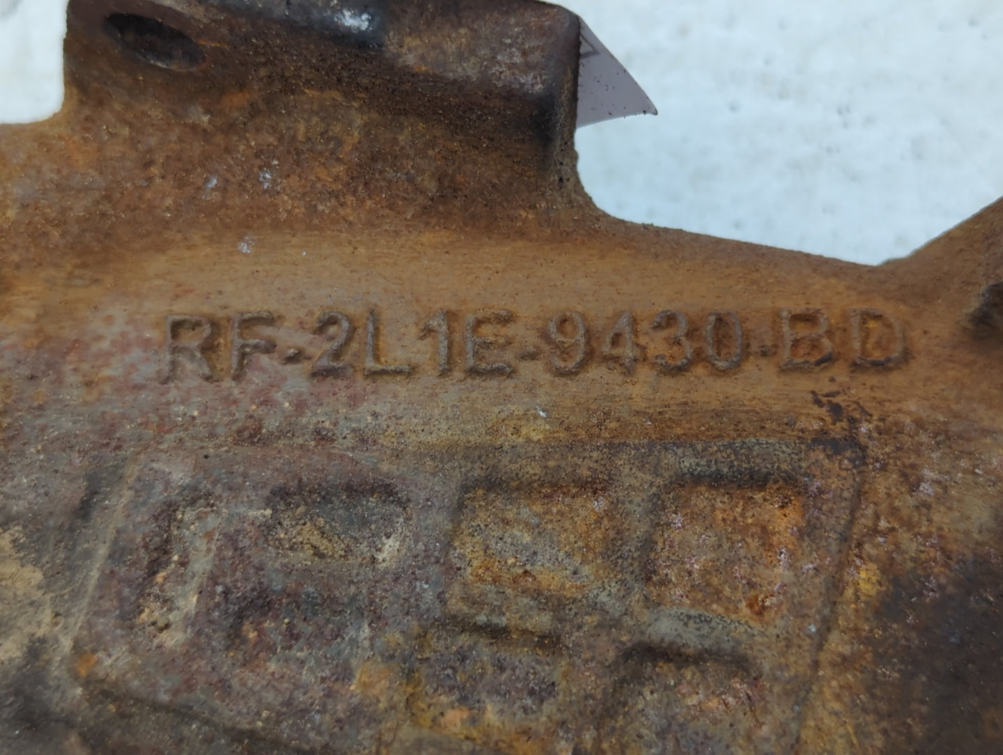 2003 Ford Expedition Turbocharger Exhaust Manifold With Turbo Charger - Oemusedautoparts1.com