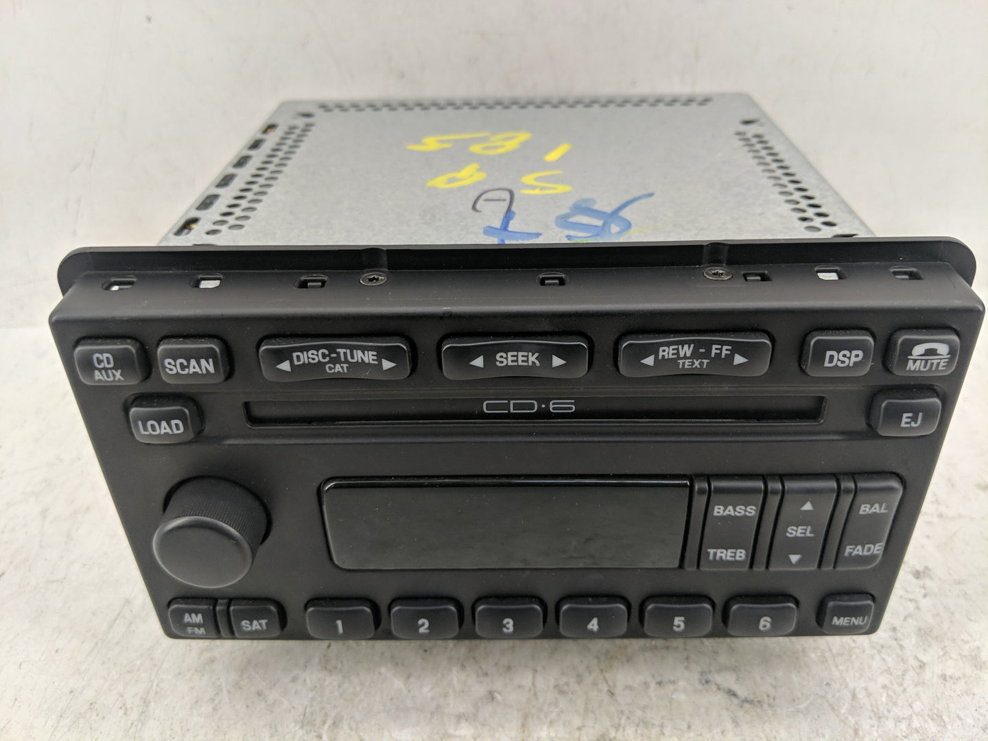 2003 Ford Explorer Radio AM FM Cd Player Receiver Replacement P/N:4L2T-18C815-CD Fits OEM Used Auto Parts - Oemusedautoparts