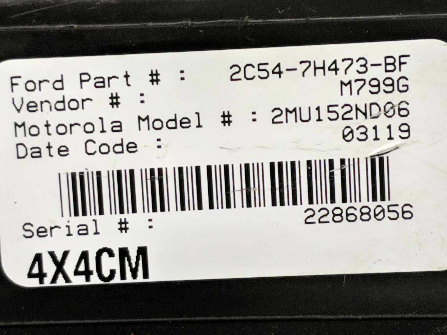 2002-2003 Ford Explorer Chassis Control Module Ccm Bcm Body Control - Oemusedautoparts1.com