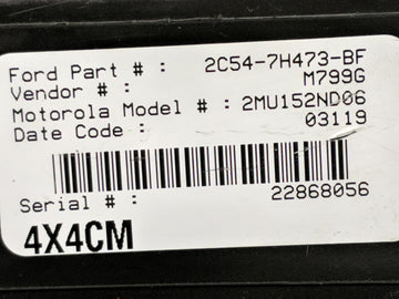 2002-2003 Ford Explorer Chassis Control Module Ccm Bcm Body Control
