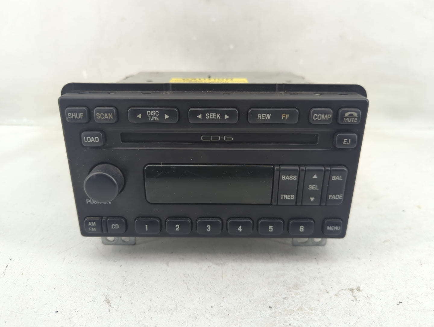 2002-2004 Ford Explorer Radio AM FM Cd Player Receiver Replacement P/N:1L2F-18C815-AE Fits Fits 2002 2003 2004 OEM Used Auto