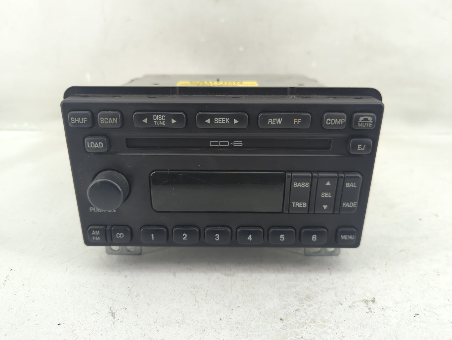 2002-2004 Ford Explorer Radio AM FM Cd Player Receiver Replacement P/N:1L2F-18C815-AE Fits Fits 2002 2003 2004 OEM Used Auto