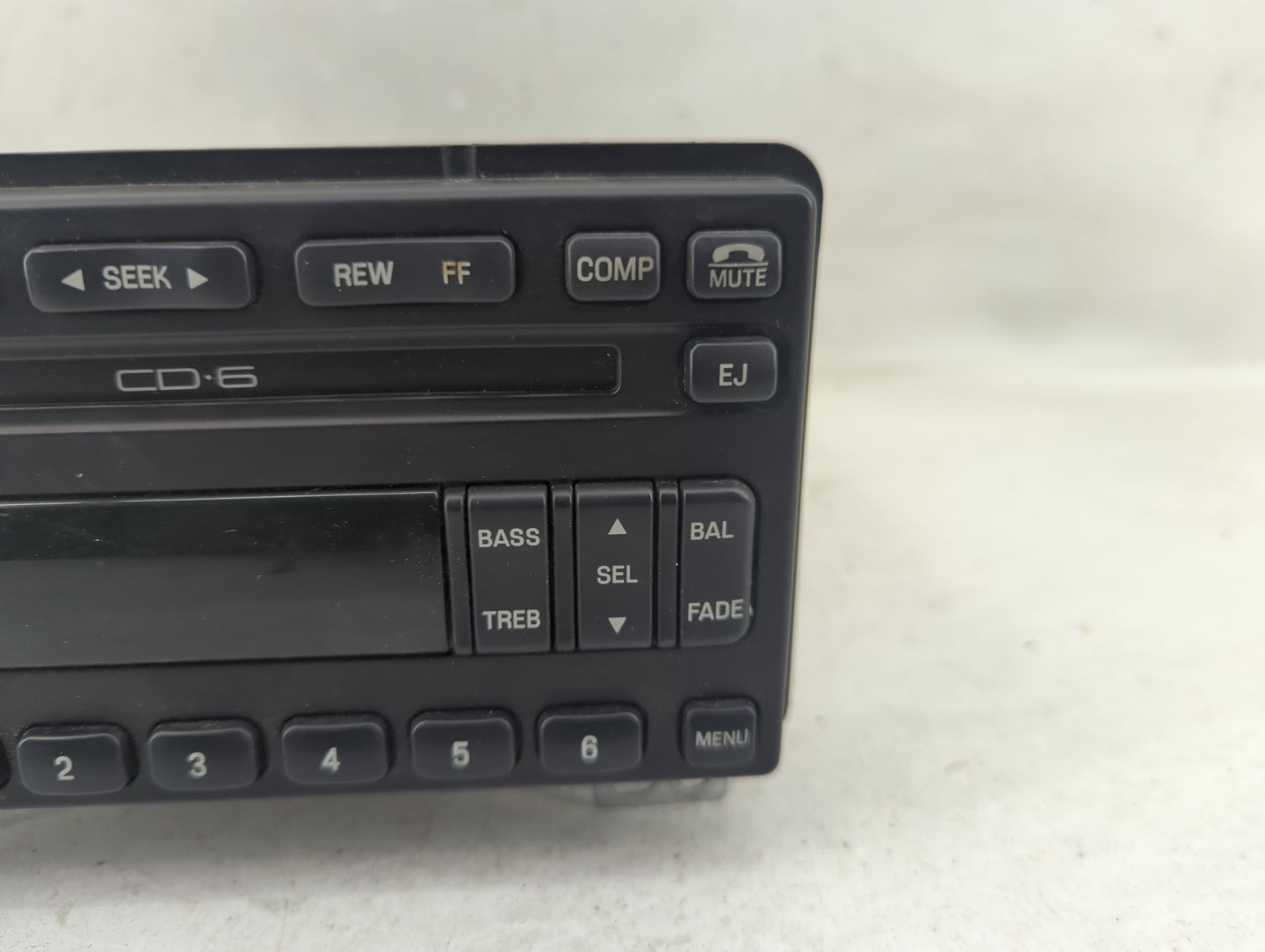 2002-2004 Ford Explorer Radio AM FM Cd Player Receiver Replacement P/N:1L2F-18C815-AE Fits Fits 2002 2003 2004 OEM Used Auto