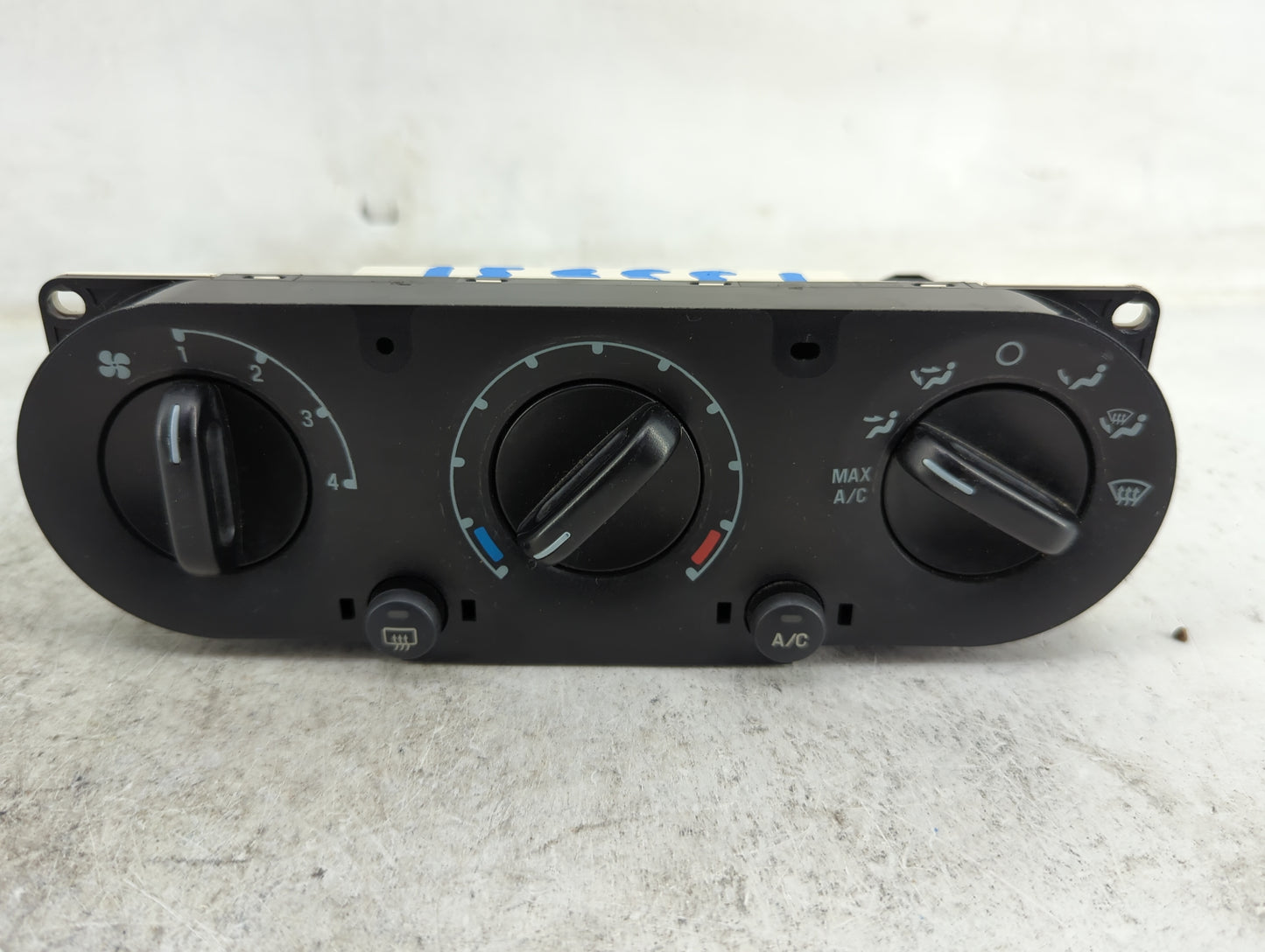 2002-2005 Ford Explorer Climate Control Module Temperature AC/Heater Replacement Fits Fits 2002 2003 2004 2005 OEM Used Auto