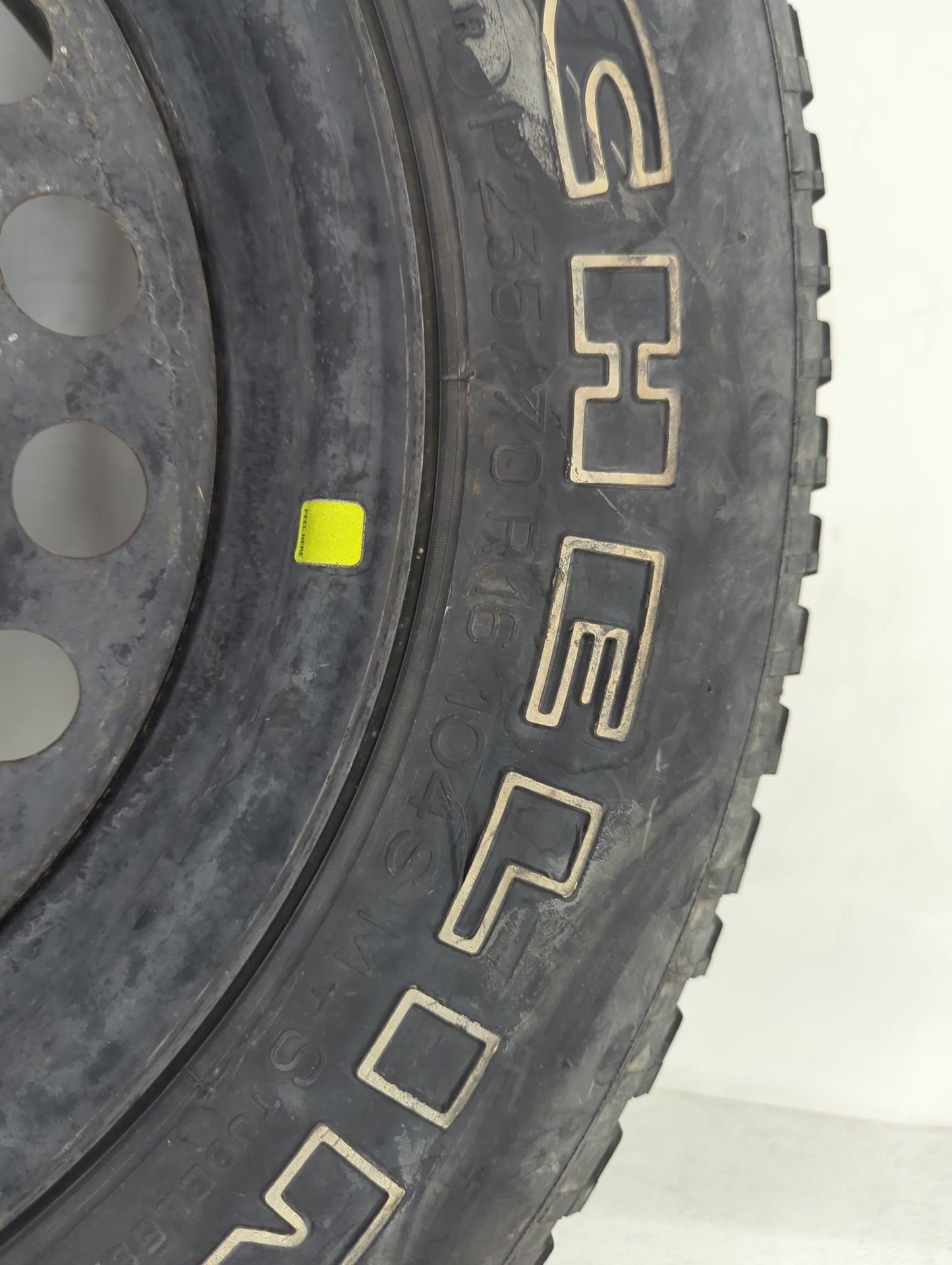 1998-2005 Ford Explorer Spare Donut Tire Wheel Rim Oem - Oemusedautoparts1.com